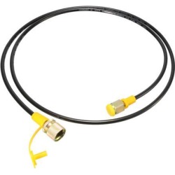 Hydraulic Test Hose, Female Quick Fitting M16 to Female M16x1.5, 40Mpa 1.5m Length High Pressure Gauge Test Hoses