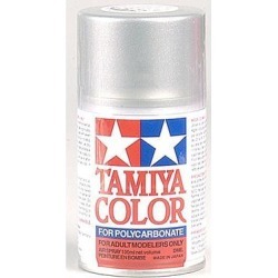 Tamiya USA TAM86036 PS-36 Translucent Silver Polycarbonate Spray Paint 100mL