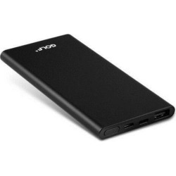 Black Aluminium Alloy Power Bank (5000 mAh)