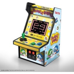 My Arcade Bubble Bobble Micro Player 6' Collectable Portable Handheld Video Game