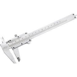 Vernier Caliper 0-150mm Range Stainless Steel Measuring Tool for Precision Measurements Outside Inside Depth