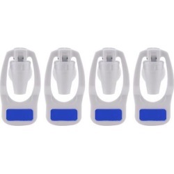 Blue Water Cooler Faucet Plastic Water Dispenser Clean Spigot Fits Adaptor Hot Cold Water Faucet Tap Replacement 4pcs