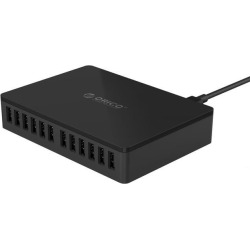 ORICO 12 Ports USB Desktop Super Charger Smart 5V2.4A Each Port Multi-Ports USB Charging Station for Restaurant Supermarket Hotel Railway Station