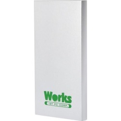 Works Power 10000 mAh Power Bank Dual Power Input Mode, USB Type C Power Input or Output, QC 3.0 Ready, Aluminum Casing PB-T16-571A