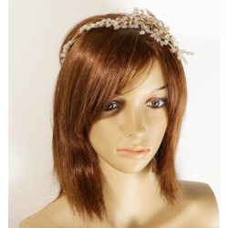 Gypsophila Style Crystal Headband Tiara Wedding Bride Prom Hair Accessory