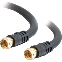 C2G 29134 25 ft. Value Series F-Type RG6 Coaxial Video Cable
