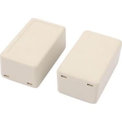 Unique Bargains2 Pcs Electronics Plastic Desk-top Multipurpose Junction Box Case 60X36X25mm