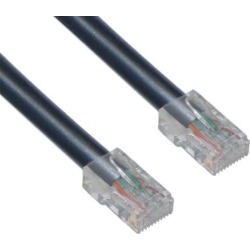 Offex Cat6 Ethernet Patch Cable Bootless 5 foot - Black
