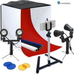 LimoStudio Photography Table Top Photo Light Tent Kit, 24' Photo Light Box, C.