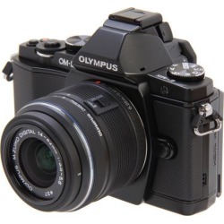 OLYMPUS E-M5 V204041BU000 Black Micro Four Thirds interchangeable lens system camera with 14-42mm Lens