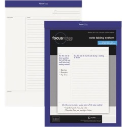 Idea Collective Legal Pad, 8-1/2 X 11-3/4, White, 50 Sheets/Pad