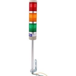DC24V Tricolor Signal Tower Lamp Industrial Warning Stack Light NPT5-3T-D
