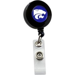 NCAA Kansas State Wildcats Team Logo Retractable Badge Reel Id Ticket Clip