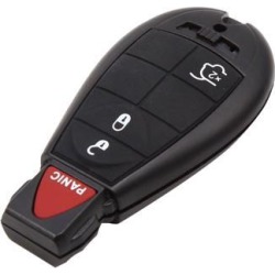 7 Button Black Car Remote Contorl Key Case Shell Protective Cover for Dodge