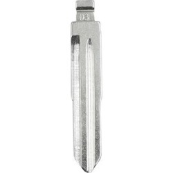 Automotive Remote Folding Key Blank Blade Replacement for Buick Excelle