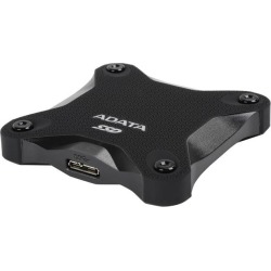 ADATA SD600 256GB 3D TLC External SSD - Black (ASD600-256GU31-CBK)