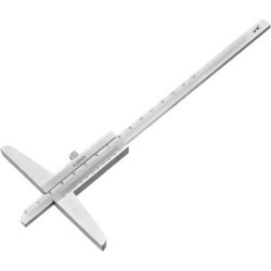 Depth Gauge Vernier Caliper 150mm X 0.02mm Carbon Steel Measuring Tool