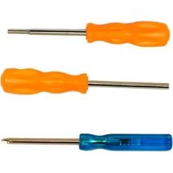 Vintage Video Game Tool Kit - 3.8 mm, 4.5 mm, and Triwing Screwdrivers - by Mars Devices