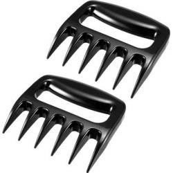 Meat Barbecue Claws-BBQ Handler Forks Pulled Pork Shred Handling Carving Transfer Turkey Claws Set (1 Pair)