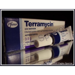 Terramycin Ophthalmic Ointment w/ Polymixin B Sulfate - 3 Pack - Expiration: JULY 2021