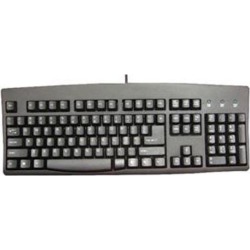SolidTek KB-260-BU-SP Black Wired Keyboard Spanish