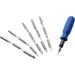 16 in 1 Precision Torx Screwdriver T5, T6, T8, T10, T15 Kit Set Repair Tools for Mobile Phone Pad NG4S