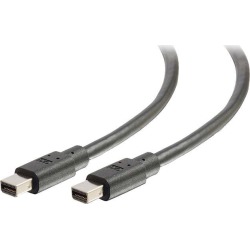 C2G/Cables to Go 54417 Mini DisplayPort Cable M/M, Black (6 Feet)