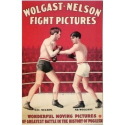 Posterazzi MOVCF8331 Wolgast-Nelson Fight Pictures Movie Poster - 27 x 40 in.