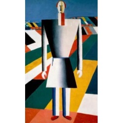 Posterazzi SAL261397 The Farmer in the Field Kazimir Malevich 1878-1935 Russian Russian State Museum St Petersburg Russia Print - 18 x 24 in.