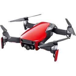DJI MAVIC AIR Single Unit (NA) Portable Collapsible Quadcopter Drone, 3-Axis Gimbal with 4K, 32 MP Camera - Flame Red