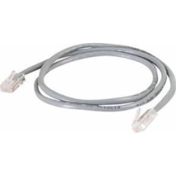 C2G CAT5E NON-BOOTED UNSHIELDED (UTP) NETWORK PATCH CABLE - PATCH CABLE - 3 FT - GRAY - 22672