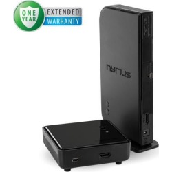 Nyrius ARIES Home HDMI Digital Wireless Transmitter & Receiver for HD 1080p Video Streaming with IR Remote Extender & Bonus 1 Year Additional Warranty