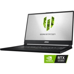 MSI WS Series WS65 9TM-857 15.6' 4K/UHD Windows 10 Pro 64-bit Mobile Workstation