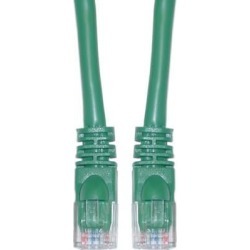 CableWholesale 10X8-05125 Cat6 Green Ethernet Patch Cable Snagless Molded Boot 25 foot
