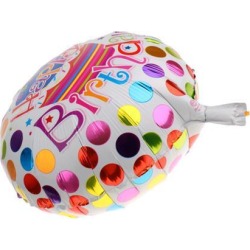 buy  Foil Mylar Balloons Happy Birthday Helium Balloon Party Supplies 5 cheap online
