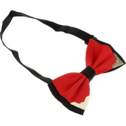 Multicolor Gentlemen's Tuxedo Bow Tie Bowtie Necktie for Men Red