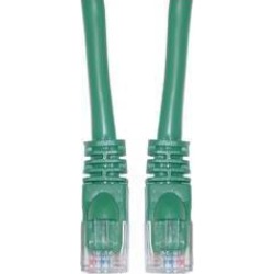 CableWholesale Cat5e Ethernet Patch Cable Snagless Molded Boot 14 foot - Green