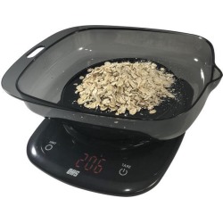 OPTIMA HOME SCALES COSMOS KITCHEN WEIGH SCALE BLACK