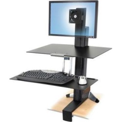 Ergotron WorkFit-S Sit-Stand Workstation - ERG33350200