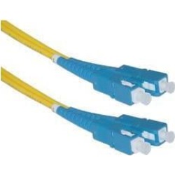 Cable Wholesale SC / SC Singlemode Duplex Fiber Optic Cable 9/125 - 5 Meter (16.5ft)