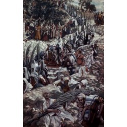 Posterazzi SAL9999192 Procession on the Mount of Olives James Tissot 1836-1902 French Poster Print - 18 x 24 in.