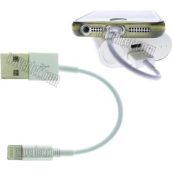 4" 10cm Apple 8 Pin Lightning to USB Data Sync & Charge Cable for Apple iPhone 6 Plus 6+ 6 5S 5C 5 iPad Air 2 Mini 3 Air 4 Mini 2 1 iPod Touch 5 5G