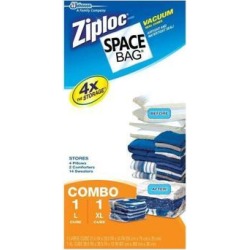 Ziploc Space Bag 70077 Vacuum Seal Cube, Combo Pack