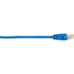 Black Box CAT6PC-005-BL Black Box CAT6 Value Line Patch Cable, Stranded, Blue, 5-ft. (1.5-m) - Category 6 for Network Device - Patch Cable - 5 ft.