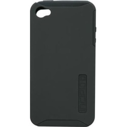 Incipio SILICRYLIC Black Solid Silicone Hard Shell Case for iPhone 4/4S IPH-506