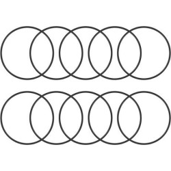 O-Rings Nitrile Rubber 45mm x 48.6mm x 1.8mm Seal Rings Sealing Gasket 10pcs