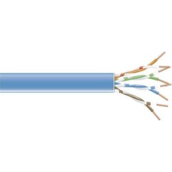Black Box EVNSL0641A-1000 1000Ft Cat6 Blue Pvc 24Awg Stranded Cable 550Mhz