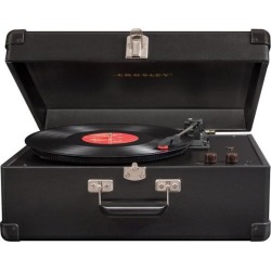 Crosley Radio Keepsake Portable USB Turntable, Black - CR6249A-BK