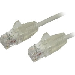 StarTech N6PAT6GRS Cat6 Ethernet Cable - 6 ft - Gray - Slim - Snagless RJ45 Cable - Network Cable - Ethernet Cord - Cat 6 Cable - 6ft