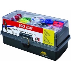 Eagle Claw KTKLBXFWD Go Fish Extreme Tackle Box Kit